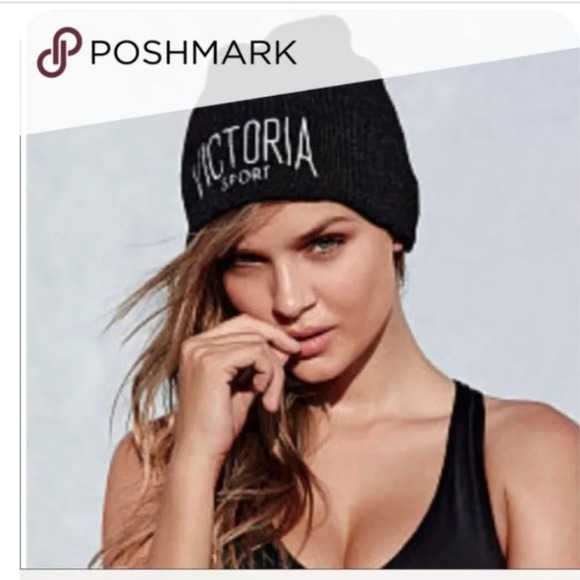 Victoria’s Secret Sport Logo Beanie Hat main image 5